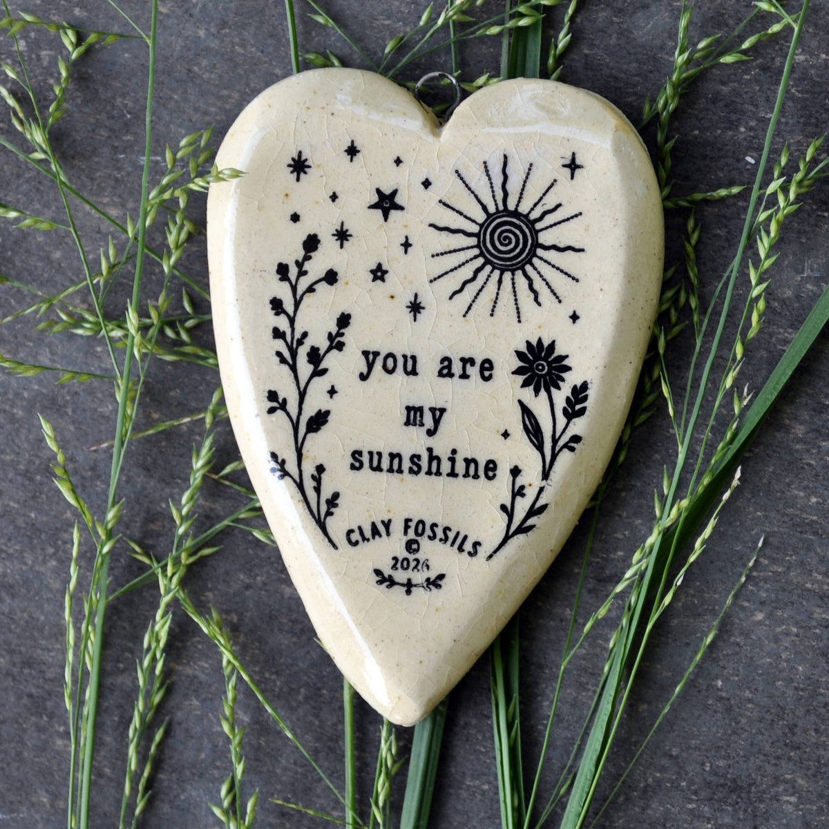 Sunshine, handmade USA, gift, year round ornament