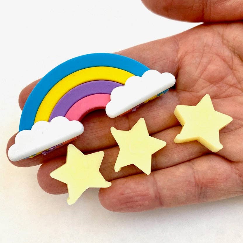 382931 Iwako Unicorn Pegasus Erasers Card