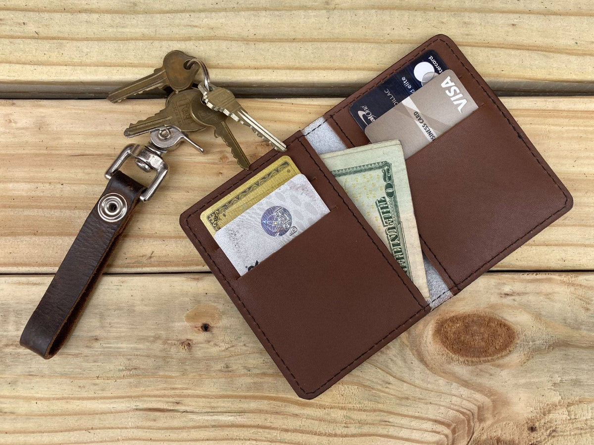 Cats - Leather Spectrum Vert Cardholder Wallet