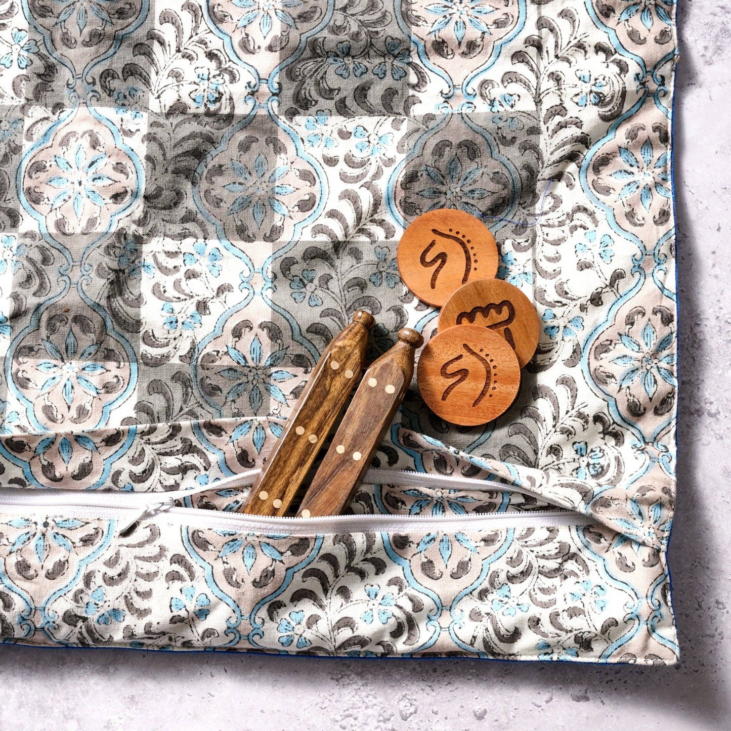 Parchisi, Chess & Checkers Wallhanging Game *