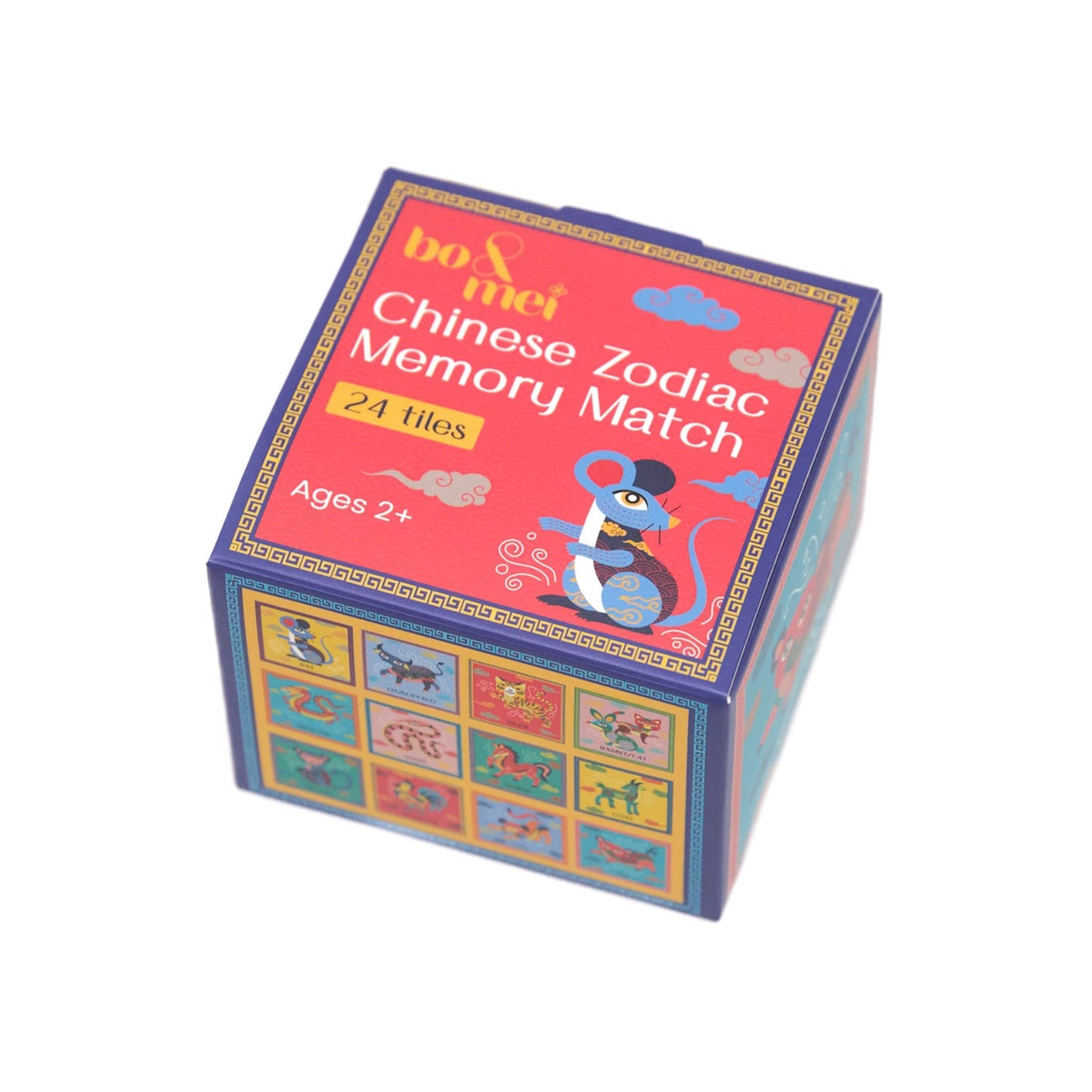 Chinese/Vietnamese Zodiac Memory Match Game