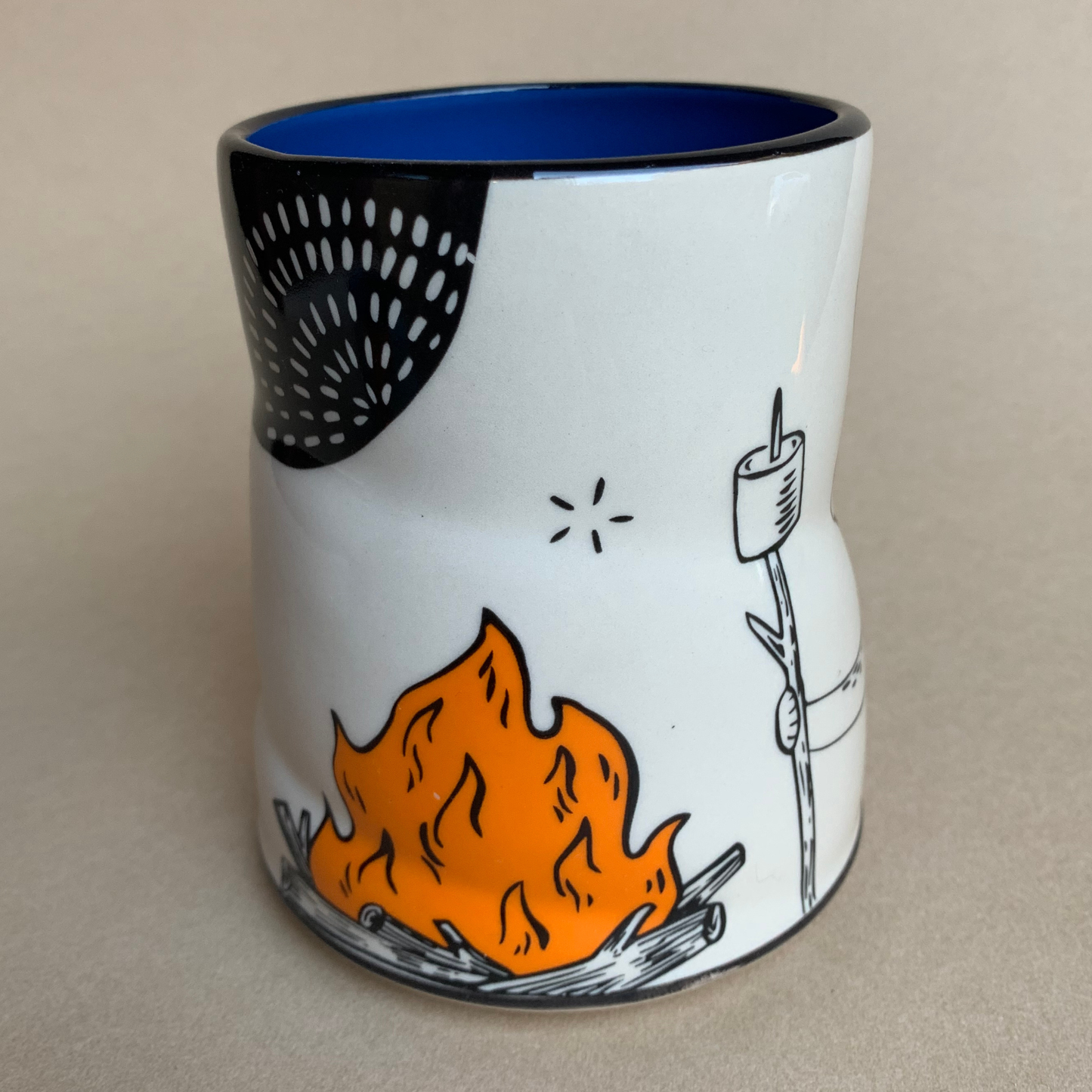 Lucky Big Dog Cup - XLarge Ceramic Mug - Father'sDay