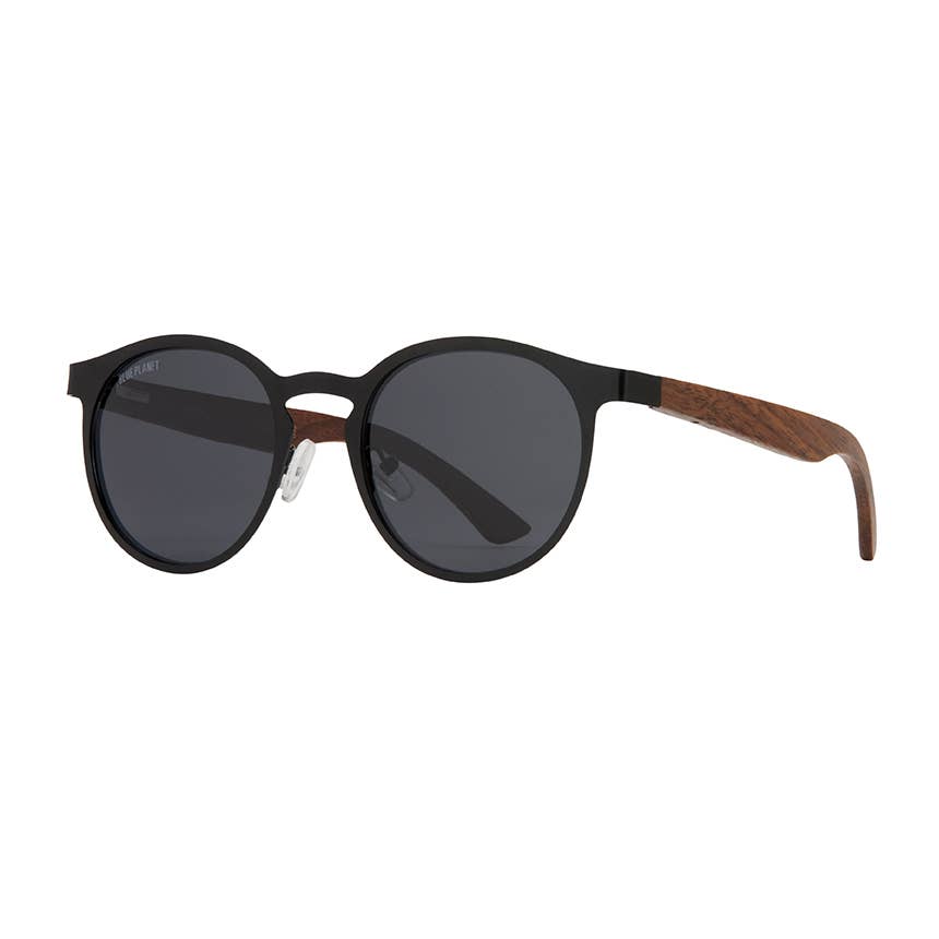 BP10271 - Aren - Matte Onyx / Walnut Wood / Smoke Polarized