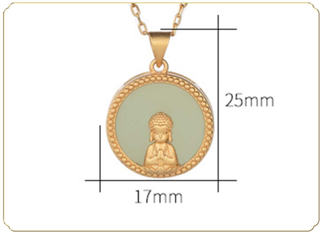 Golden Buddha Necklace