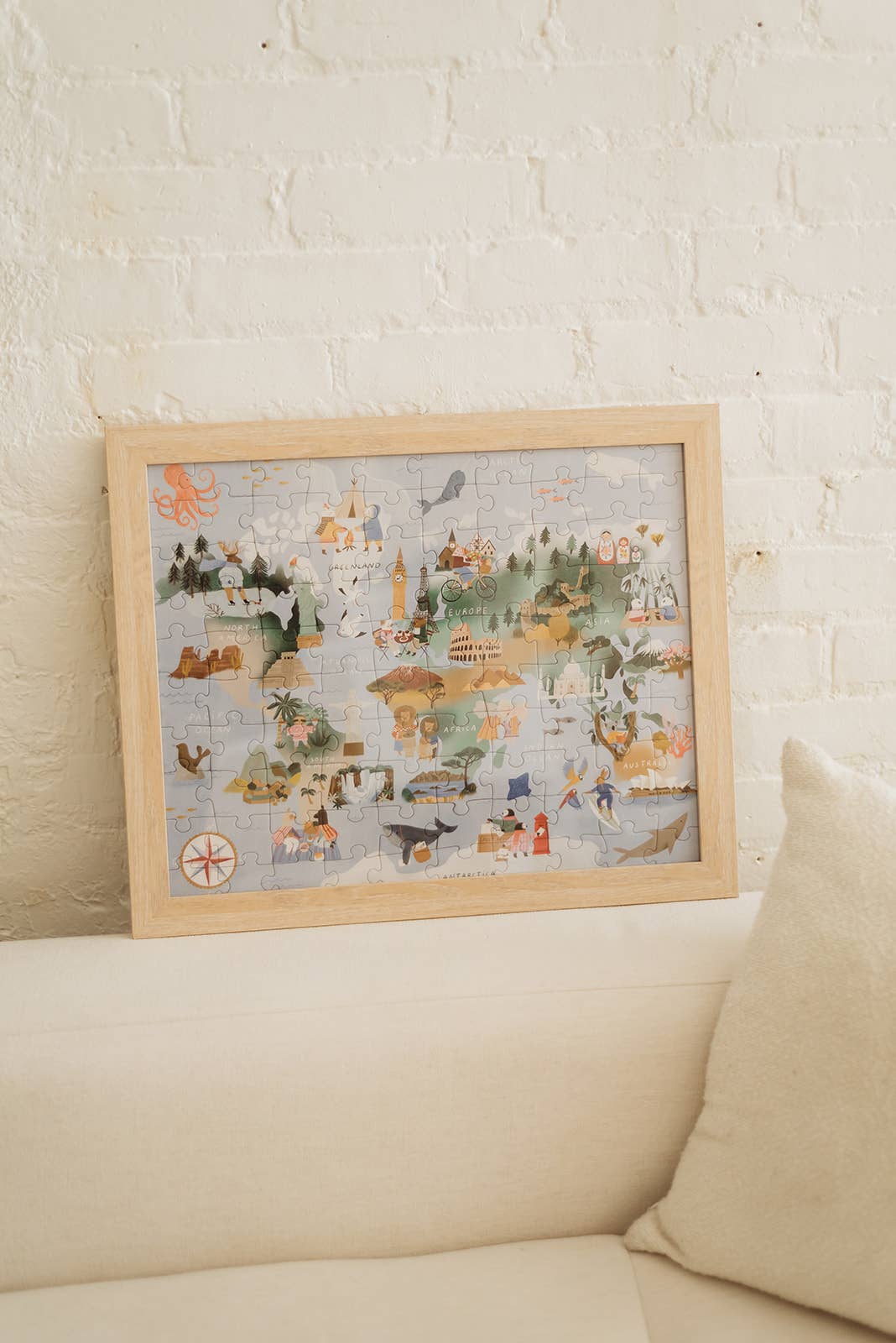 Around the World! A Look & Find Adventure 100 Piece