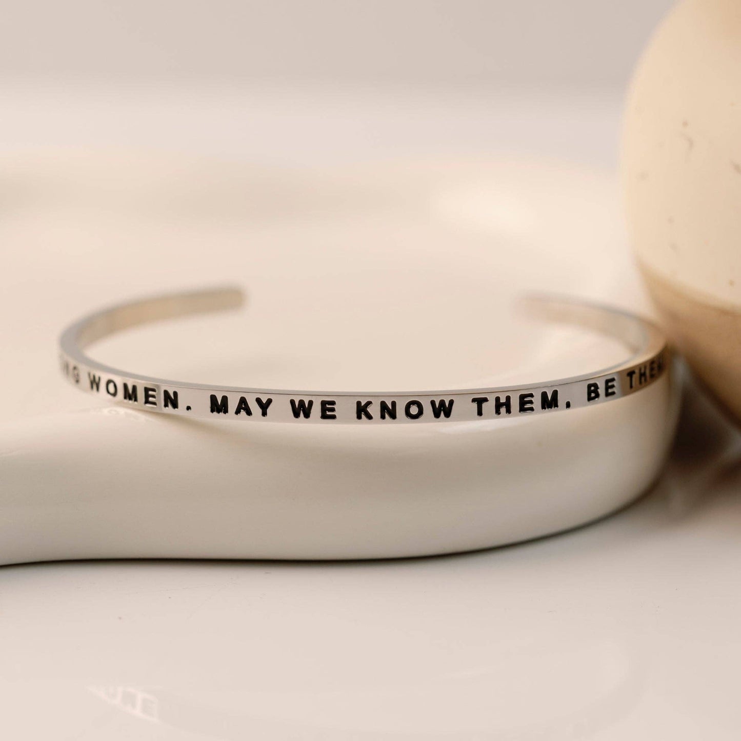 Here's To Strong Women - inspirational gift for girl moms