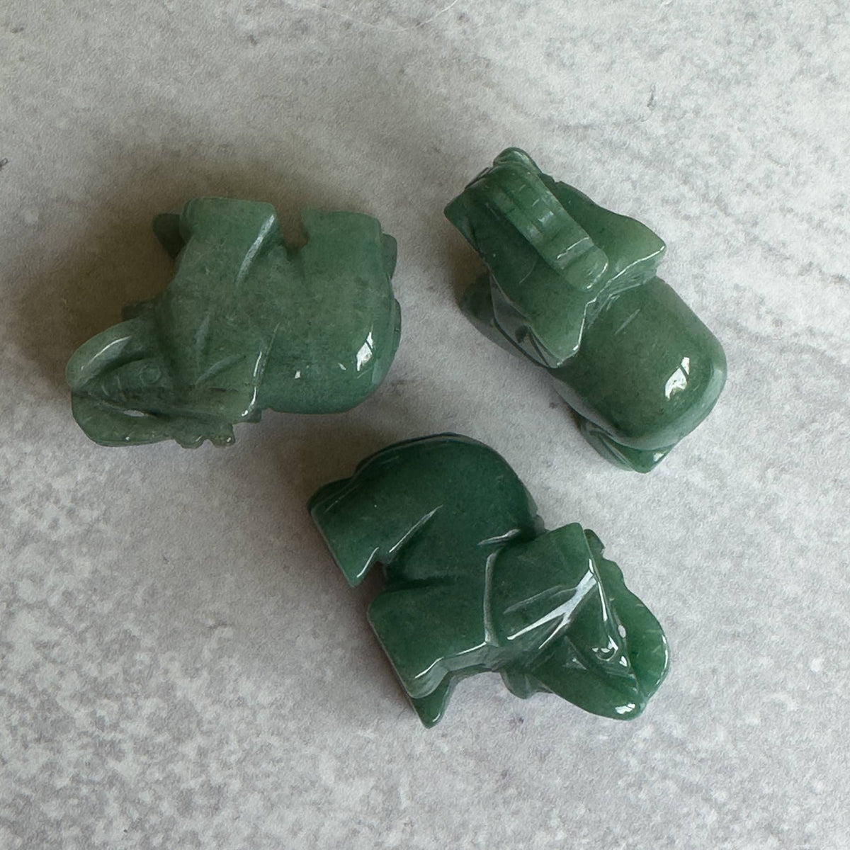 Hand-Carved Gemstone Animal | Elephant