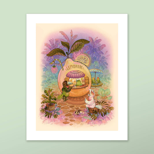 Lemonade Stand - Fine Art Print