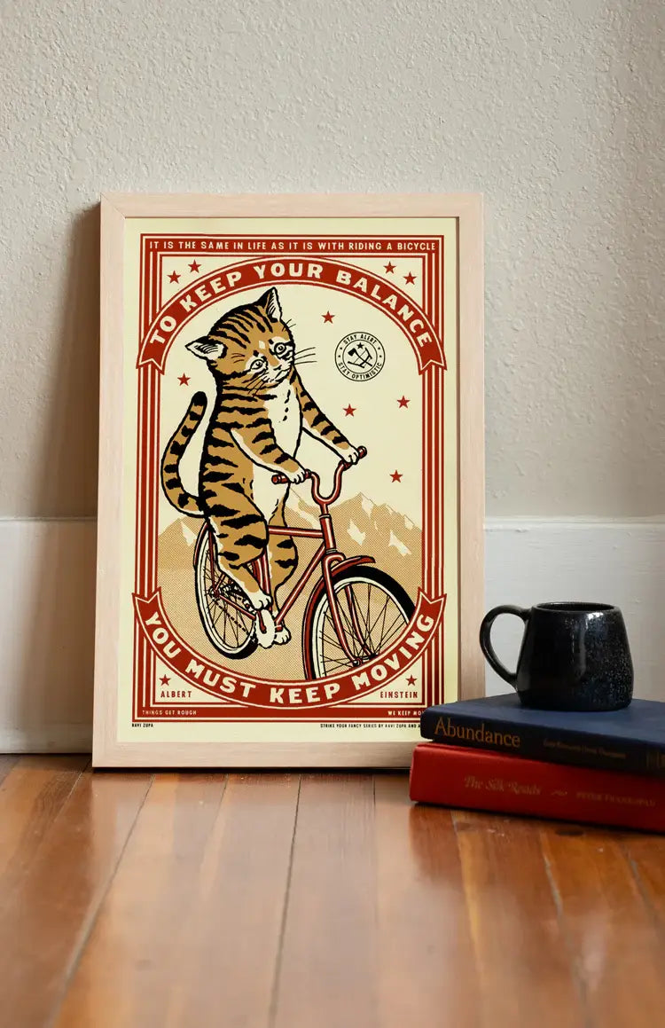 Keep Moving Print