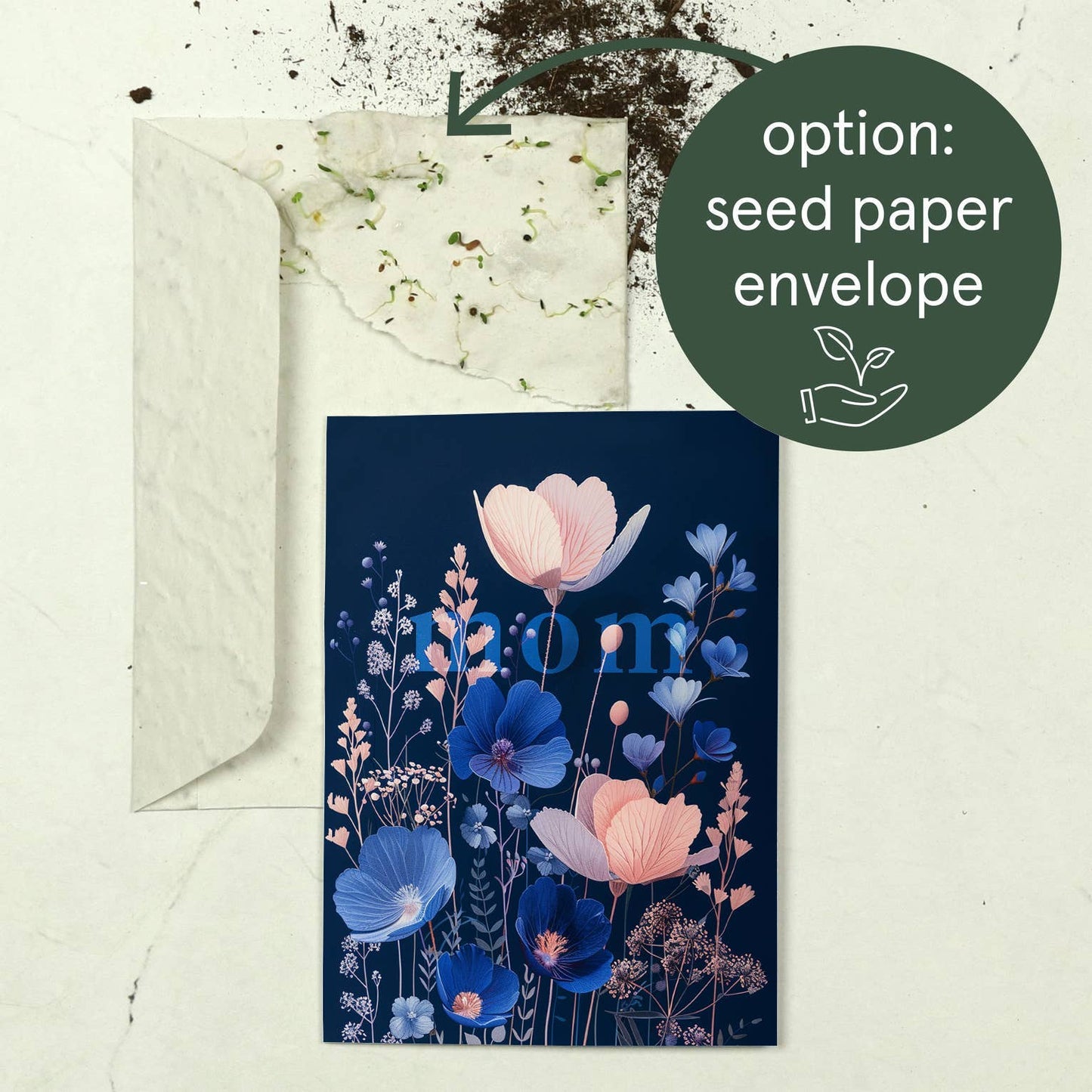 Mom - Wildflower Bouquet | Mother's Day Card