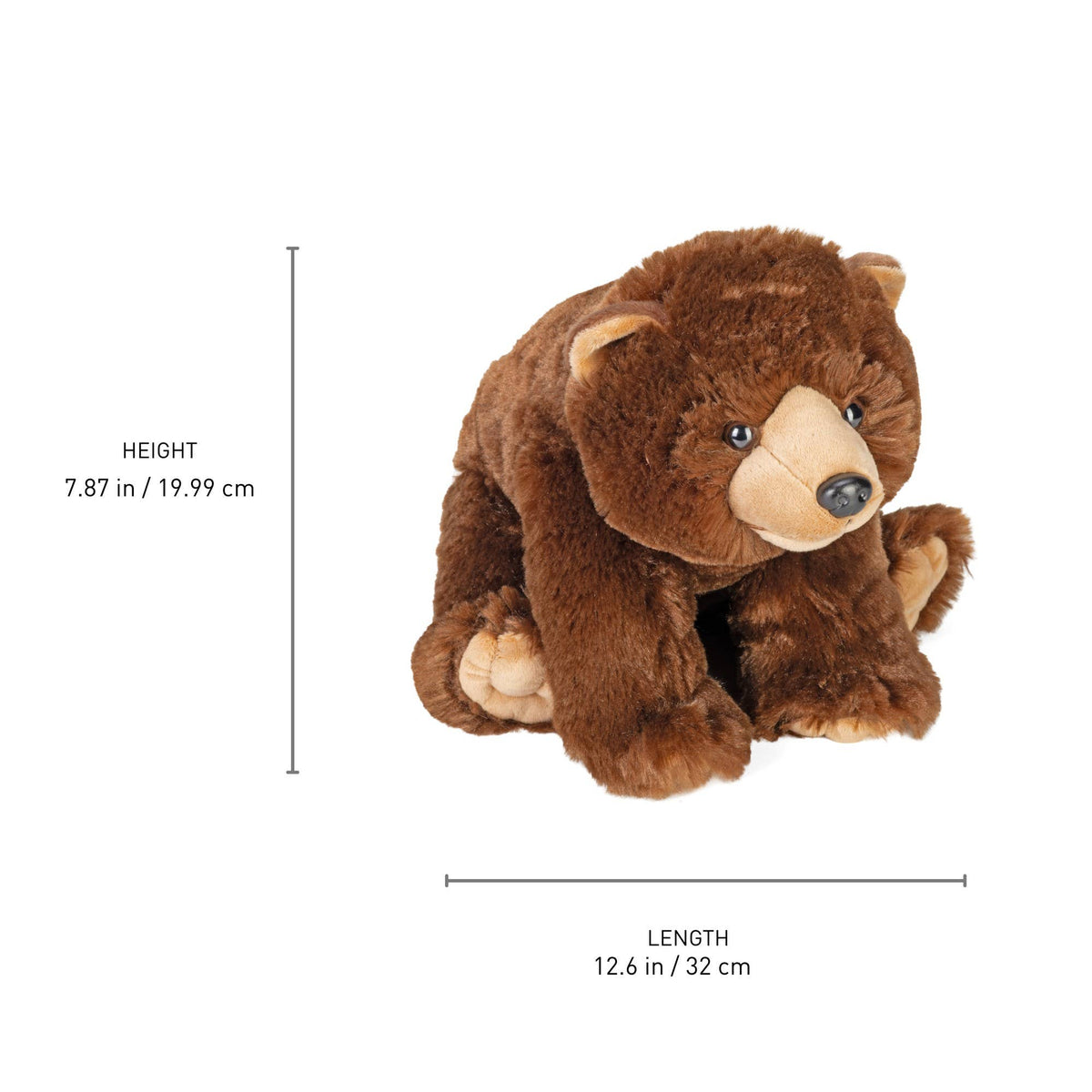 CK Brown Bear Stuffed Animal 12"