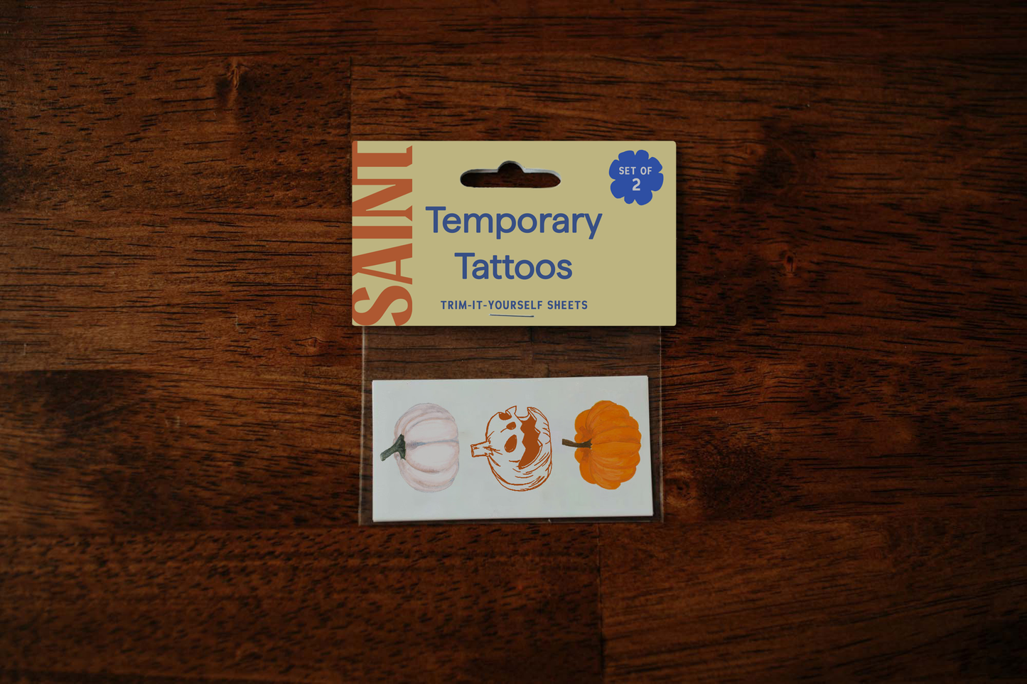 Pumpkins Temporary Tattoos
