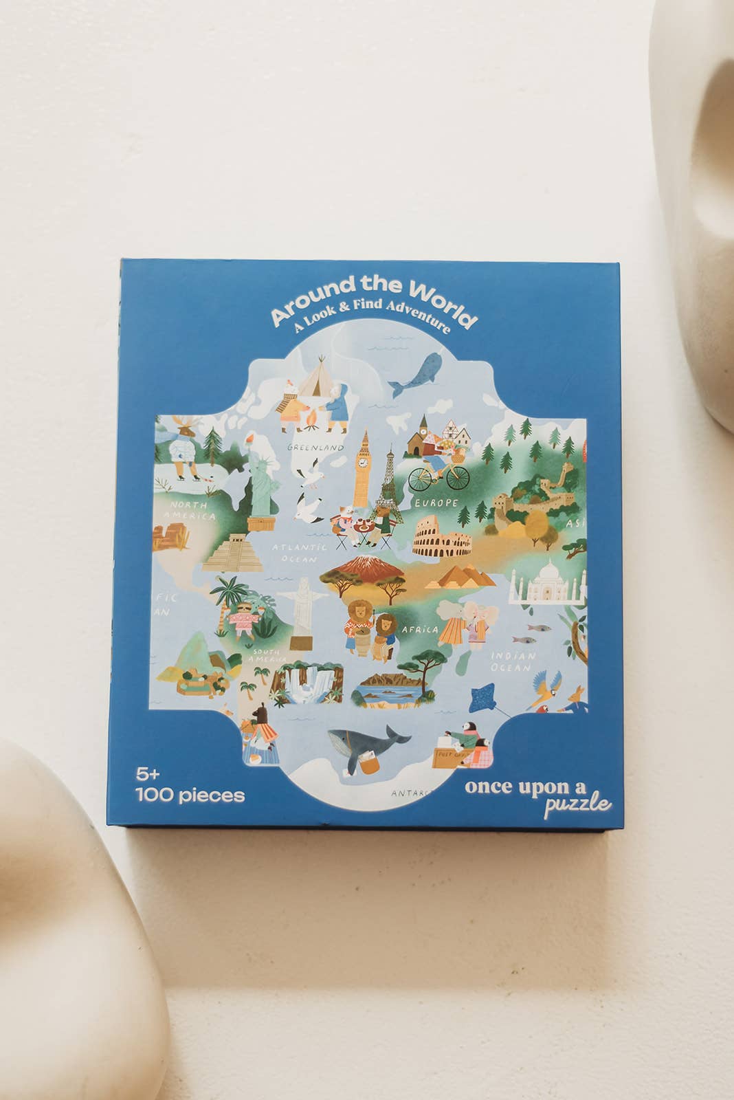 Around the World! A Look & Find Adventure 100 Piece