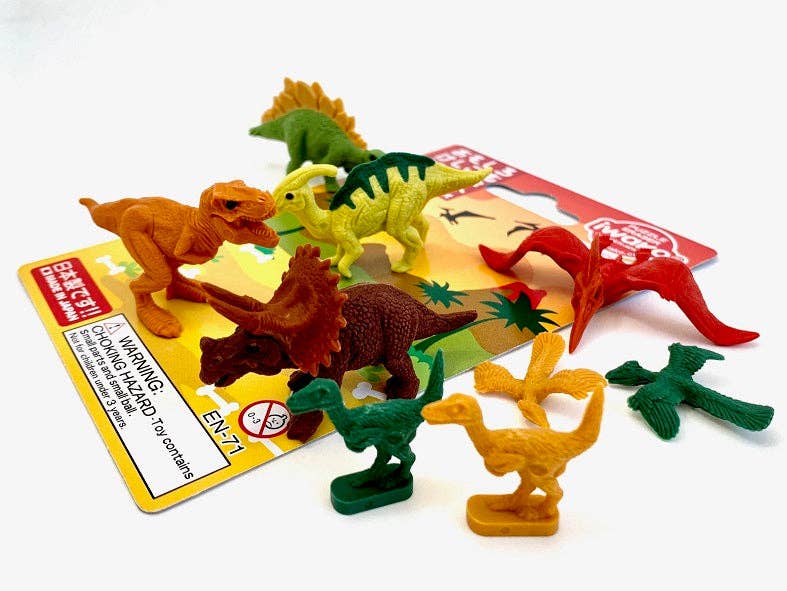 383071 Iwako Dinosaur Eraser Card