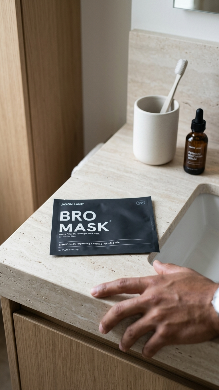 Beard-Friendly Face Mask for Men - Bro Mask Half (Single)