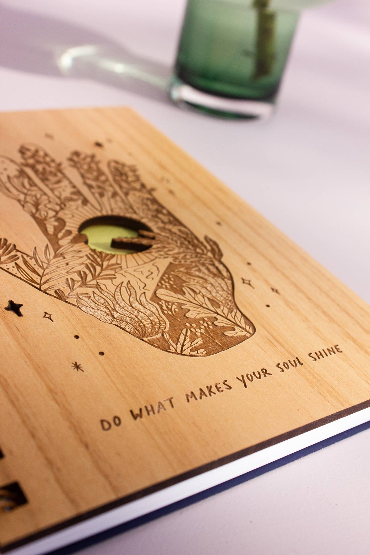 Soul Shine Wood Journal