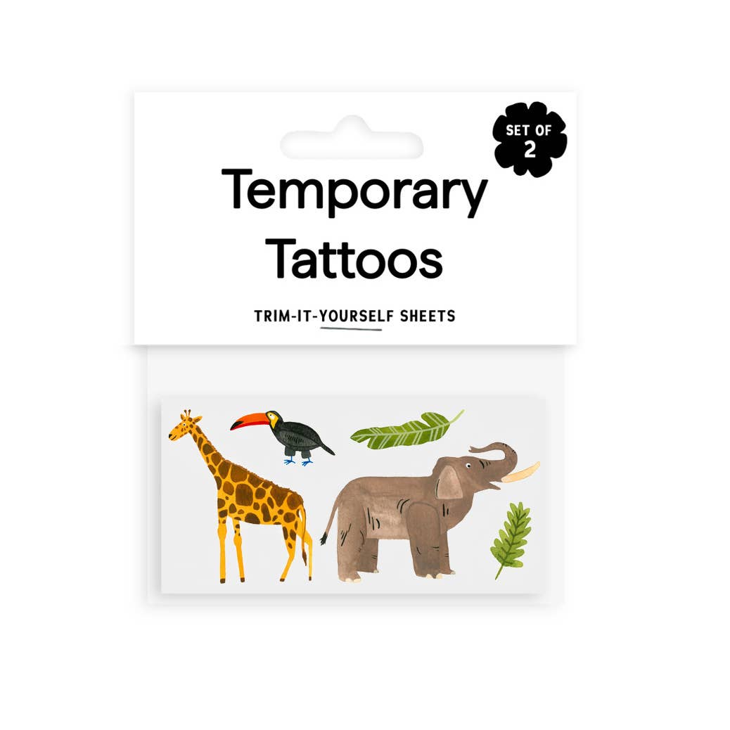 Jungle Temporary Tattoos