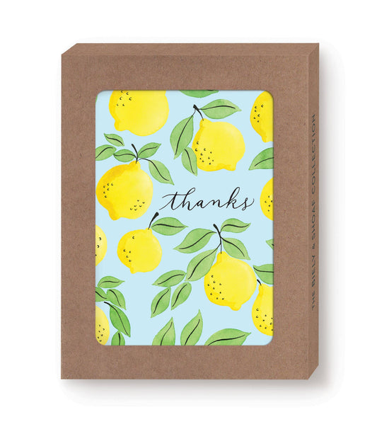 Lemons Boxed Boxed Notecard - Set of 10