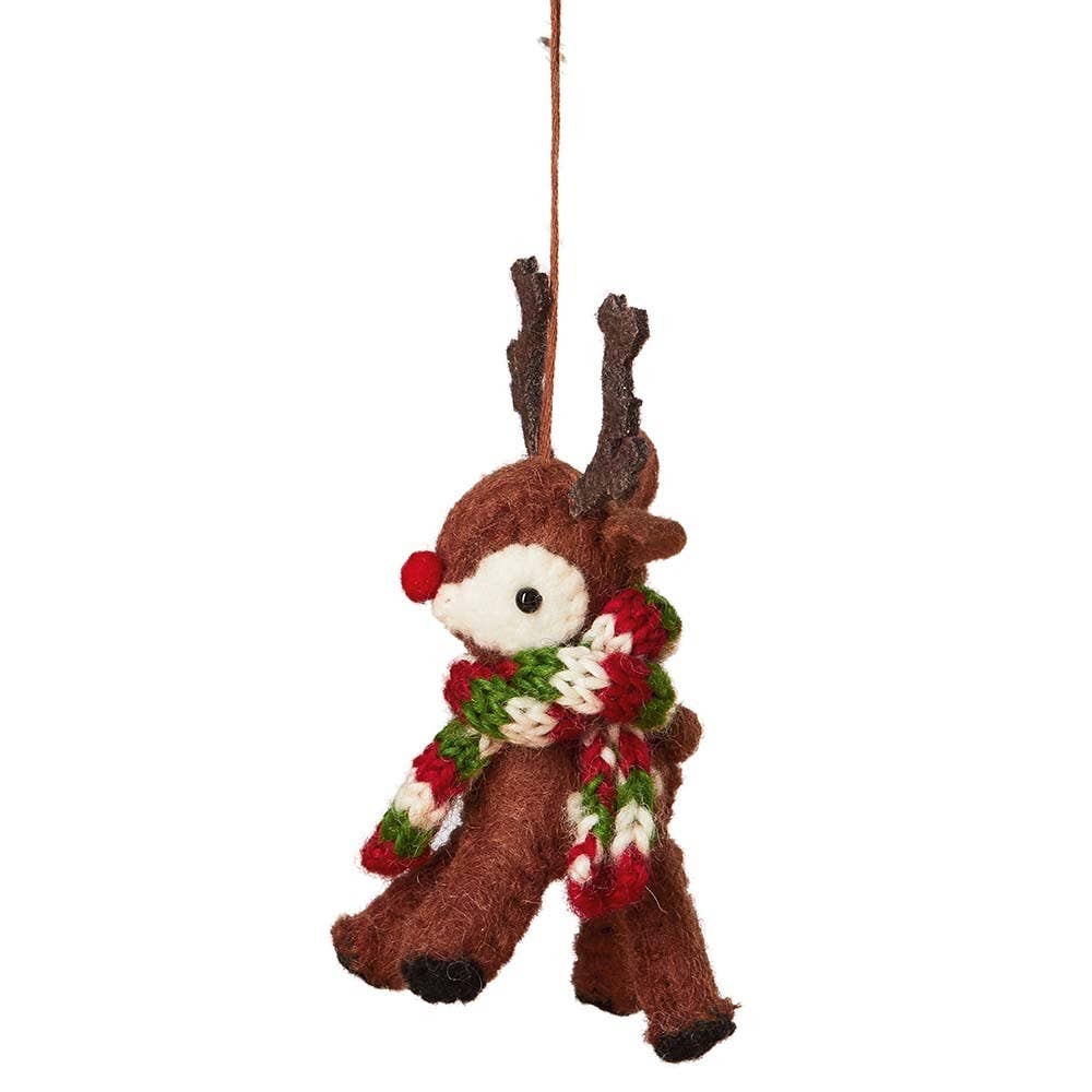 Red-Nose Reindeer Ornament
