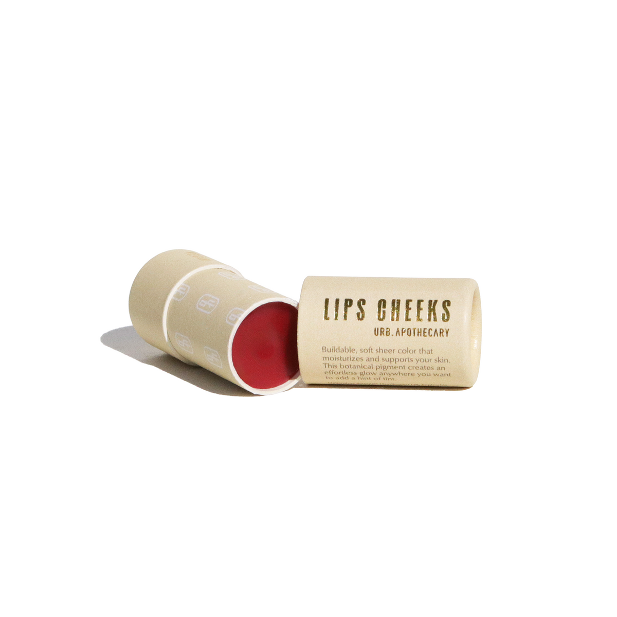 Lips Cheeks Tint - Biodegradable Tube, Vegan Wax
