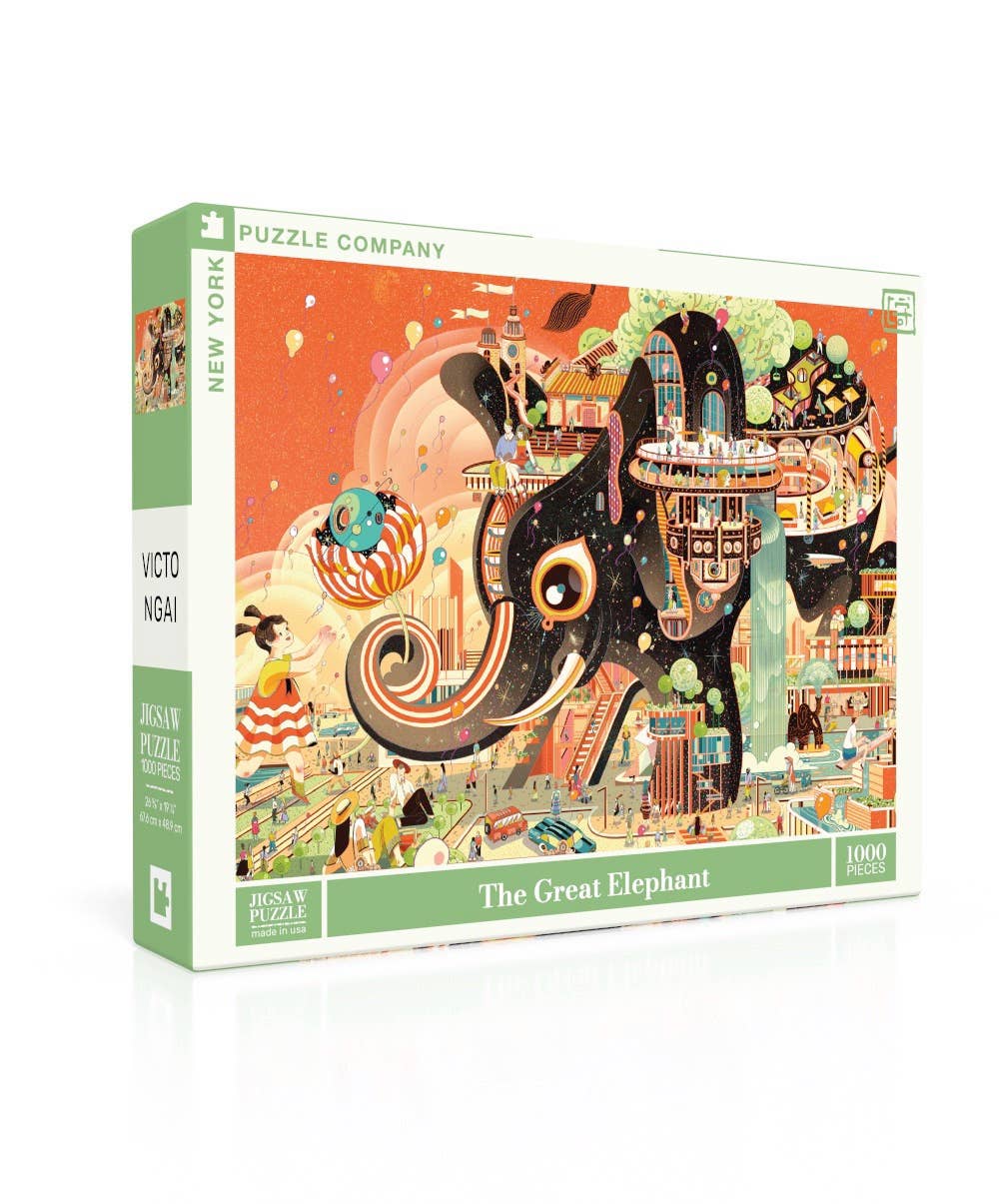 The Great Elephant - 1000 Piece Jigsaw Puzzle