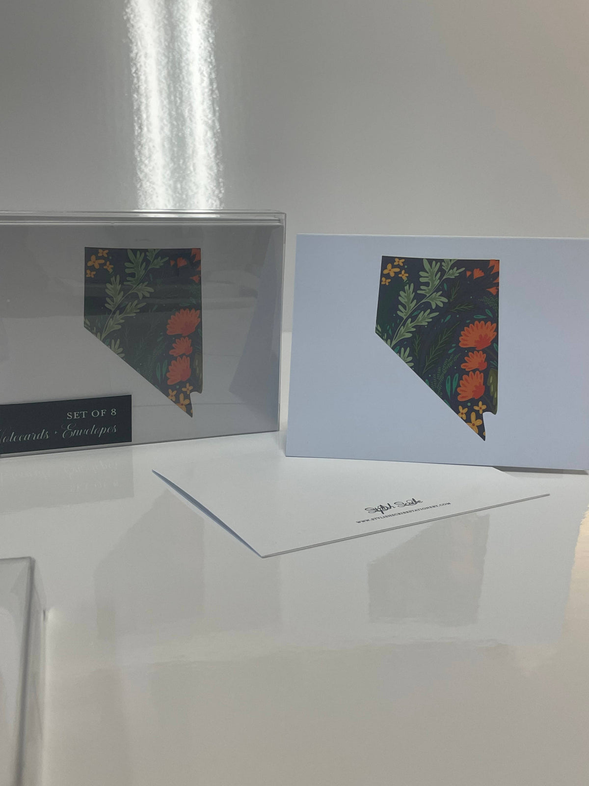 Nevada Sagebrush Folded Notecards - Box Set