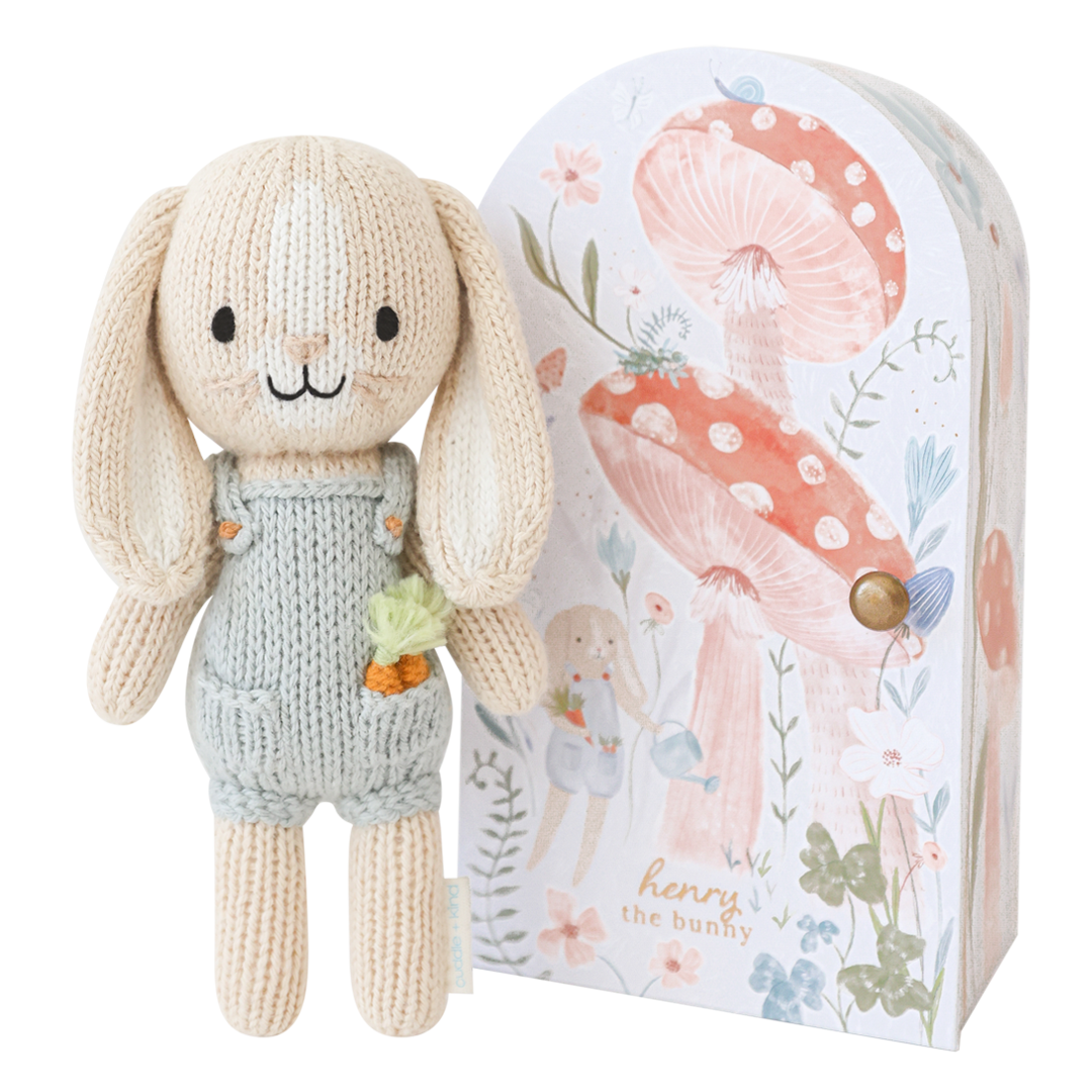 Tiny Henry the bunny, gives 10 meals