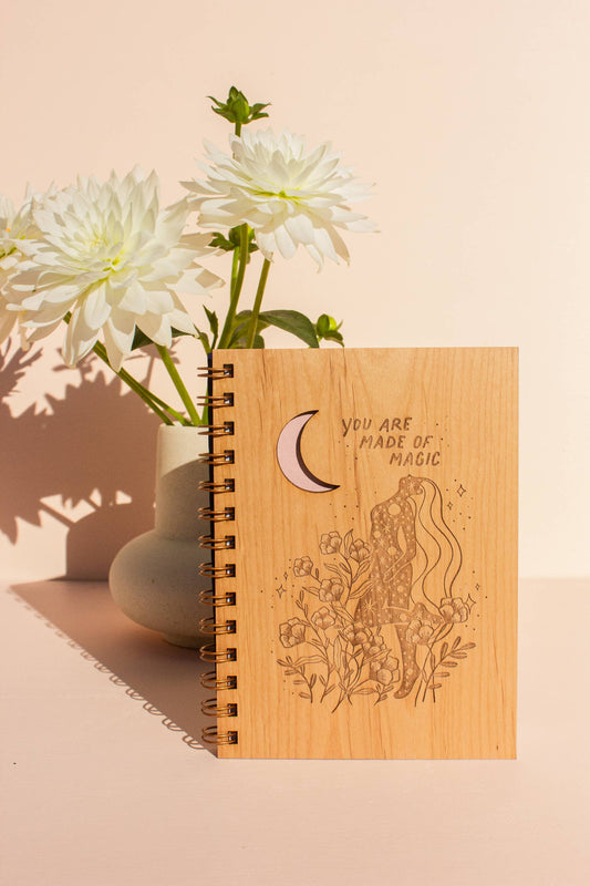 You are Made of Magic Wood Journal