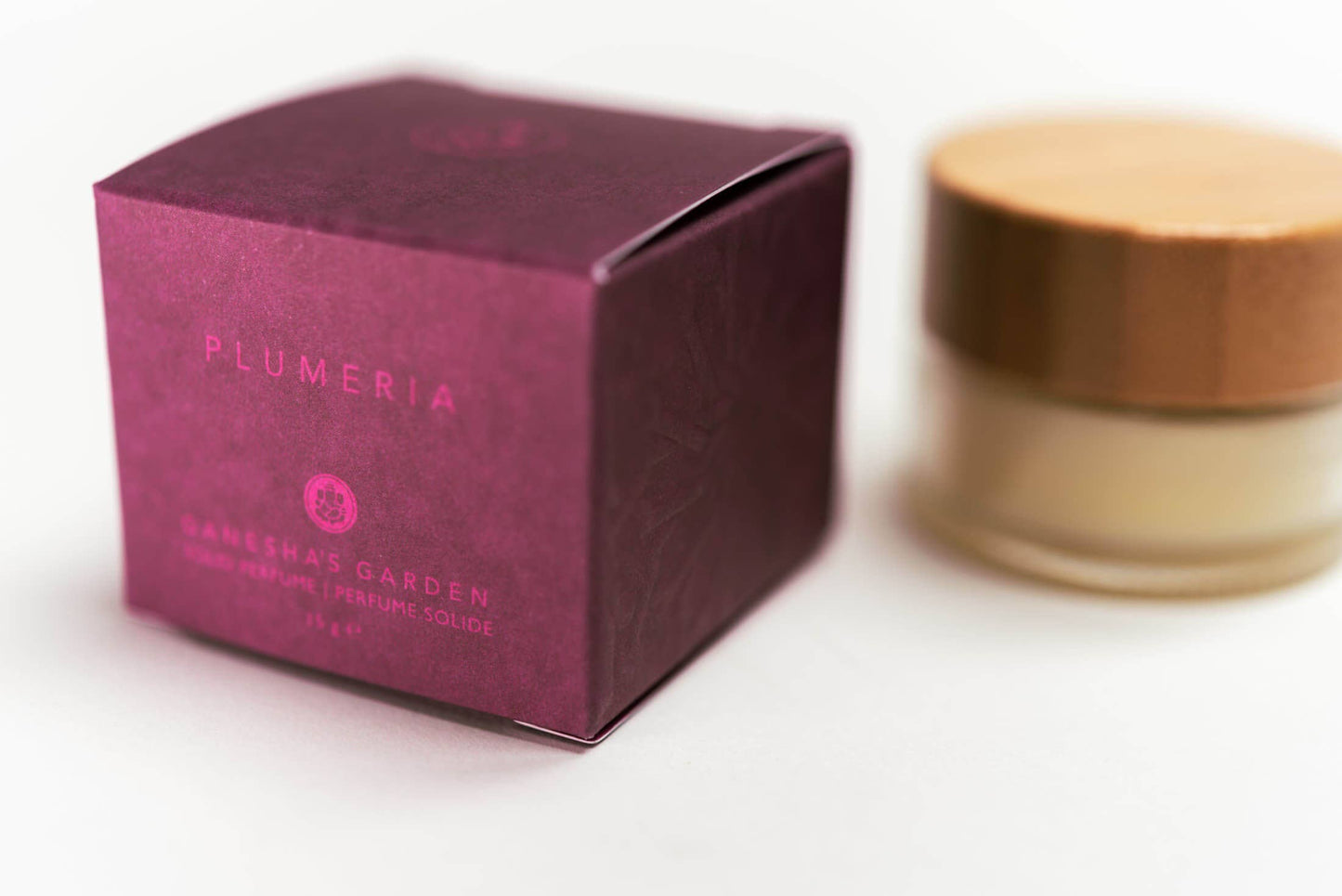 Ganesha's Garden Plumeria Solid Perfume
