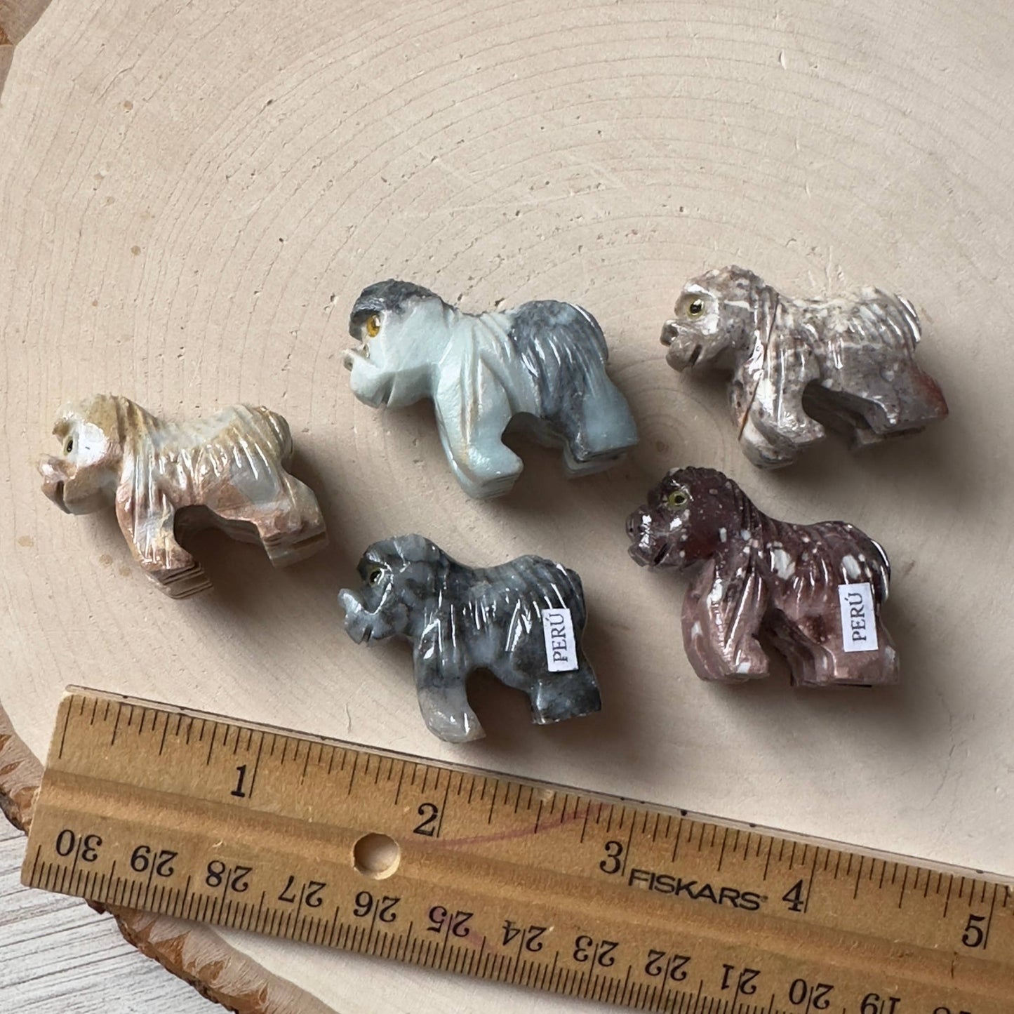 Soapstone Animal Carving  30+ Varieties - Crystals & Stones