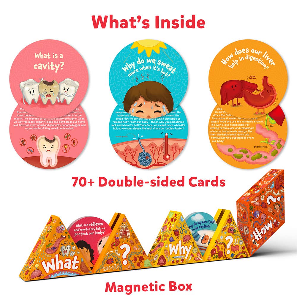 Skillmatics Flash Cards - Science Snippets The Human Body