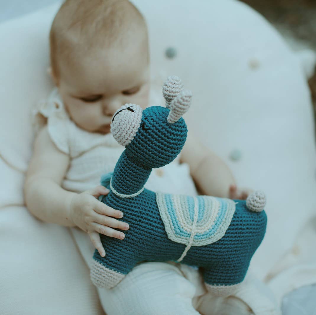 Handmade Cuddly Llama Plush Toy