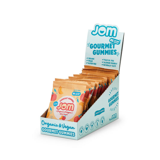 Snack Packs - Swedish Organic & Vegan Juicy Peach Gummies