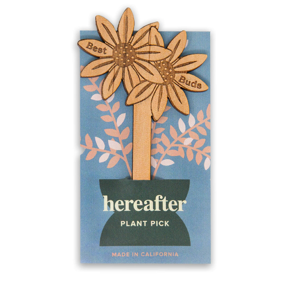 Best Buds Flowers Wood Plant Pick