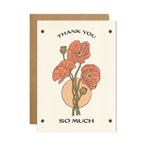Thank You So Much Card