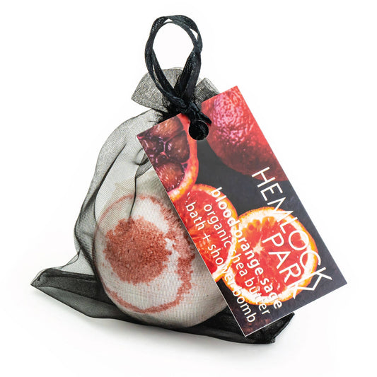 Blood Orange Sage | Organic Shea Butter Bath Bomb