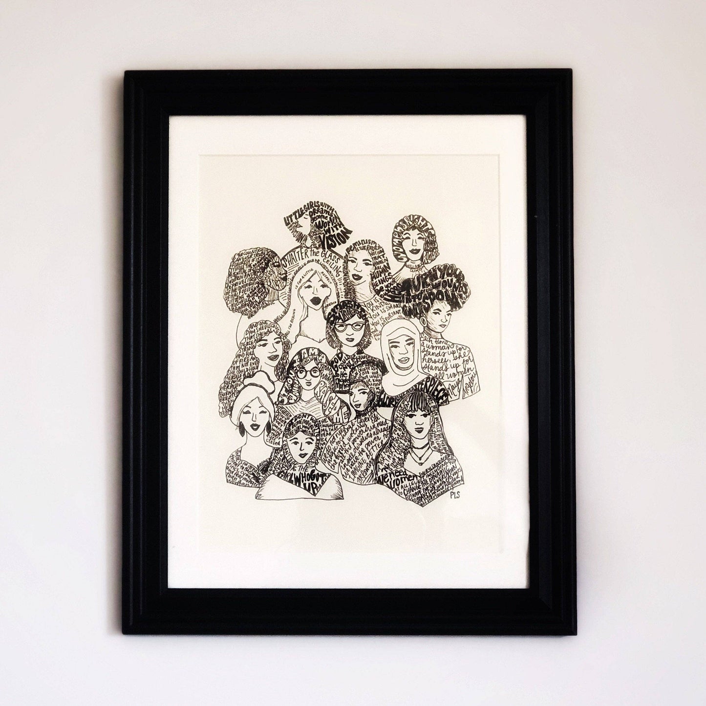 Women Empowerment Print, Feminist Home Decor and Artwork