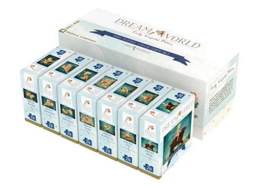 Dream World Mini Puzzle Collector's Set - Set of 7 Mini Puzzle