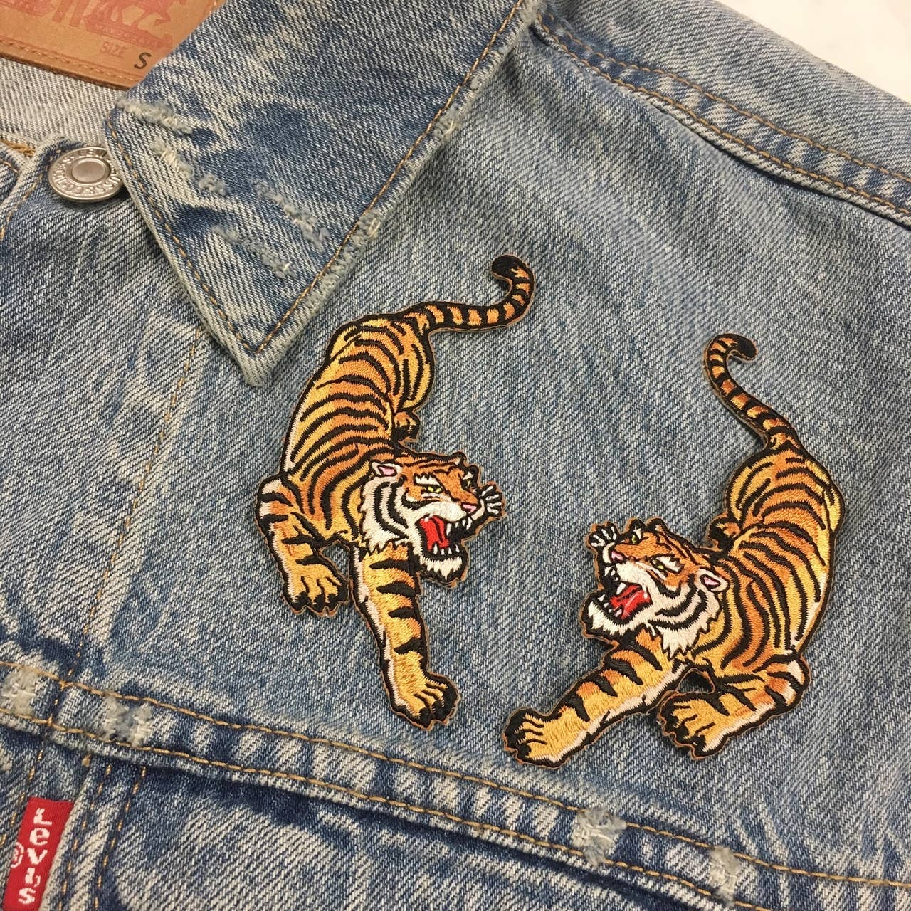 Tiger Patches Set of 2
