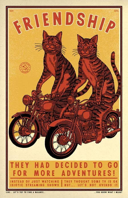 More Adventures Print