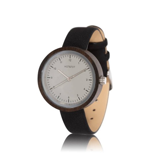 SOFIA | Wood watch for women | Vegan | Sustainable | Silver