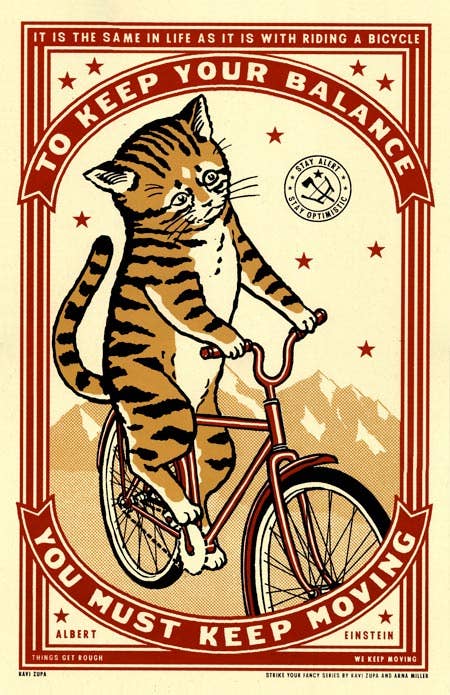 Keep Moving Print