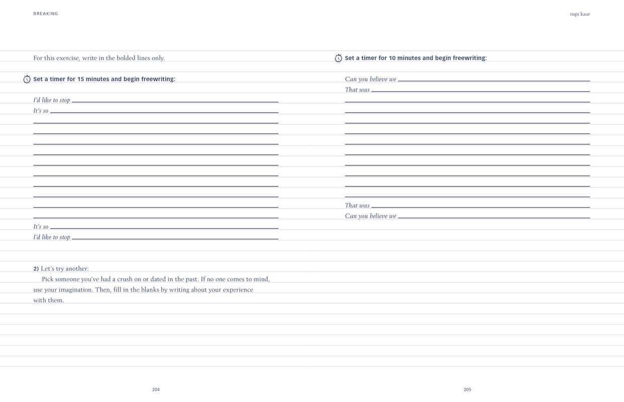 Healing Through Words by Rupi  Kaur