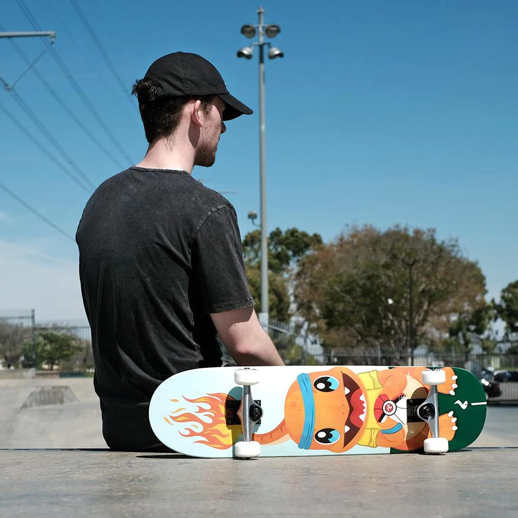 Graphic Complete Skateboard 7.75"  - Charm