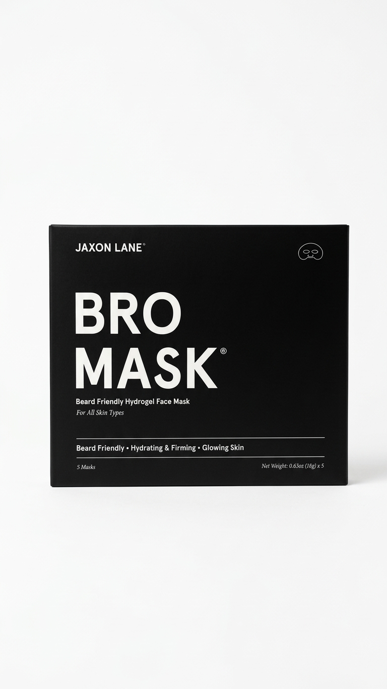 Beard-Friendly Face Mask for Men - Bro Mask Half (Single)