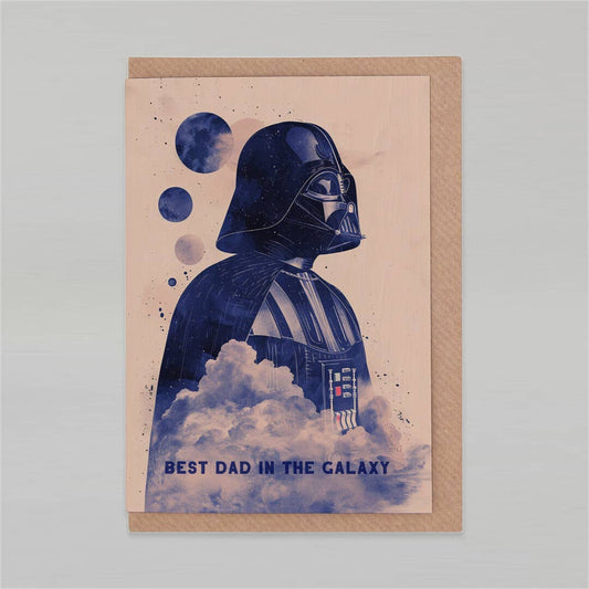 Best Dad in the galaxy | Father's Day Card