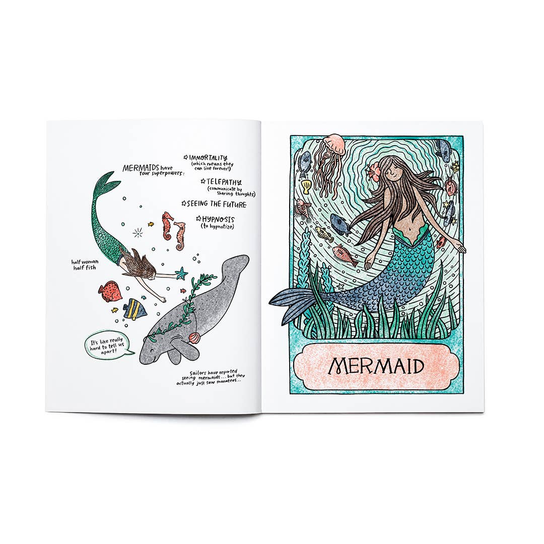 MYTH & MAGIC Coloring + Activity: Mazes, Puzzles, Jokes +