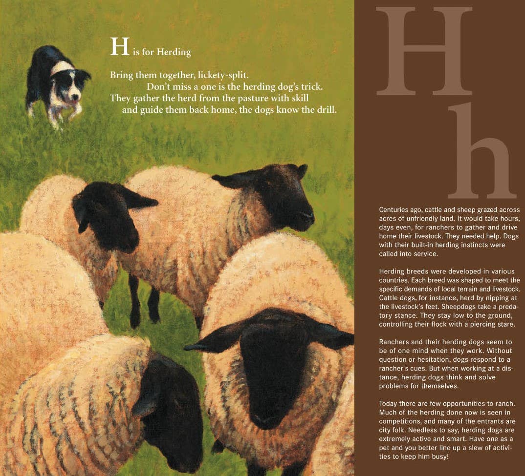 W is for Woof: A Dog Alphabet Picture Book