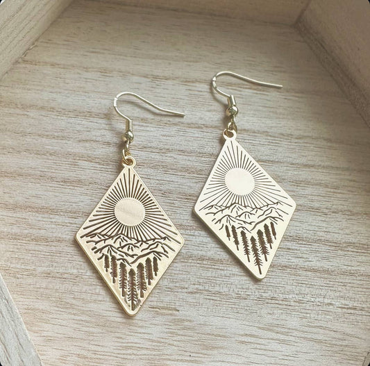 18k Gold Plated Winters In Bend