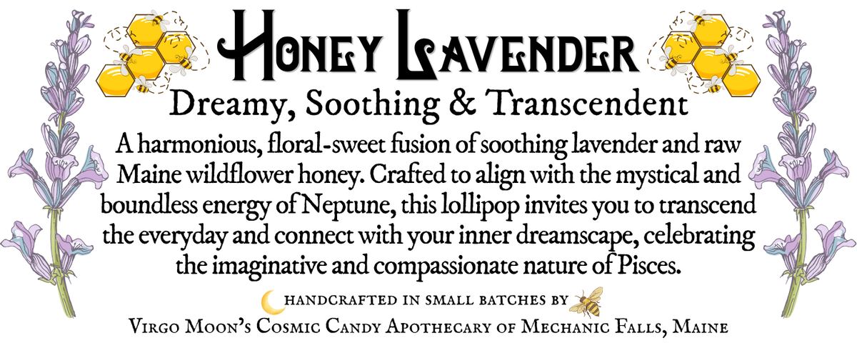 Plants & Planets Lollipops - Honey Lavender